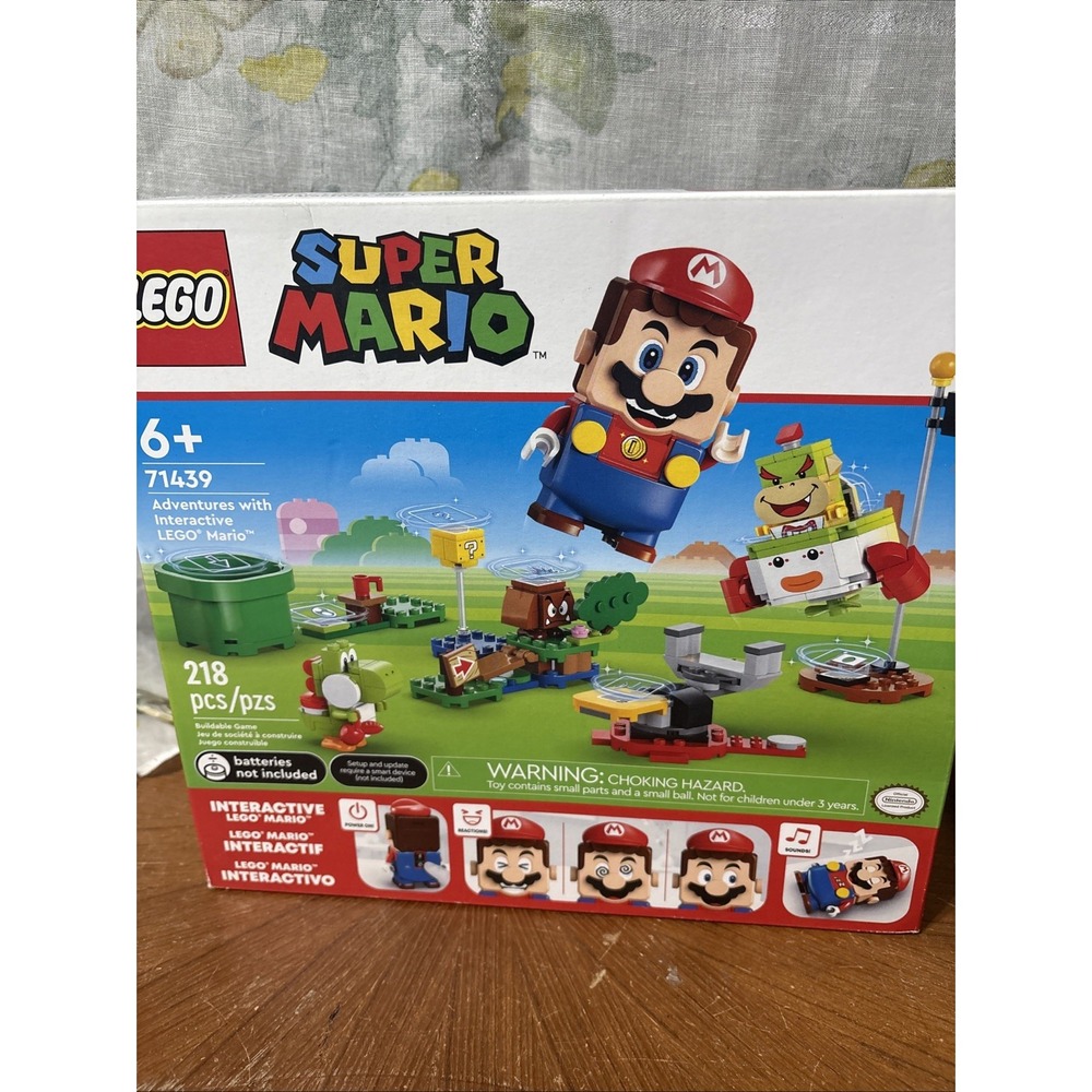 LEGO Super Mario Adventures w/ Interactive LEGO Mario 71439 Starter 218 pcs